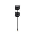 Antenne ABS d'origine GEPRC SOMA Momoda 1.2G/1.3G DUAL RHCP SMA 3.26dBi 170mm + 80mm pour pièces RC FPV